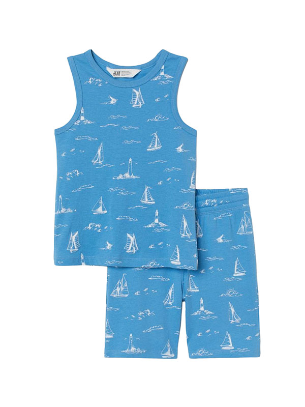 Ahora tuberculosis George Stevenson Pijama dos piezas para niños H&M – TWOHISHOP